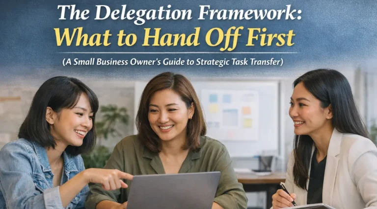 Delegation Framework for Small Business