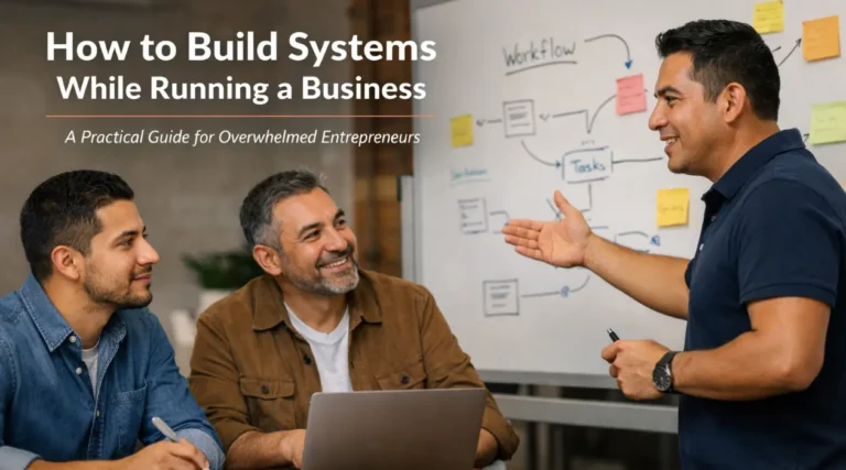 How to Build Systems While Running a Business