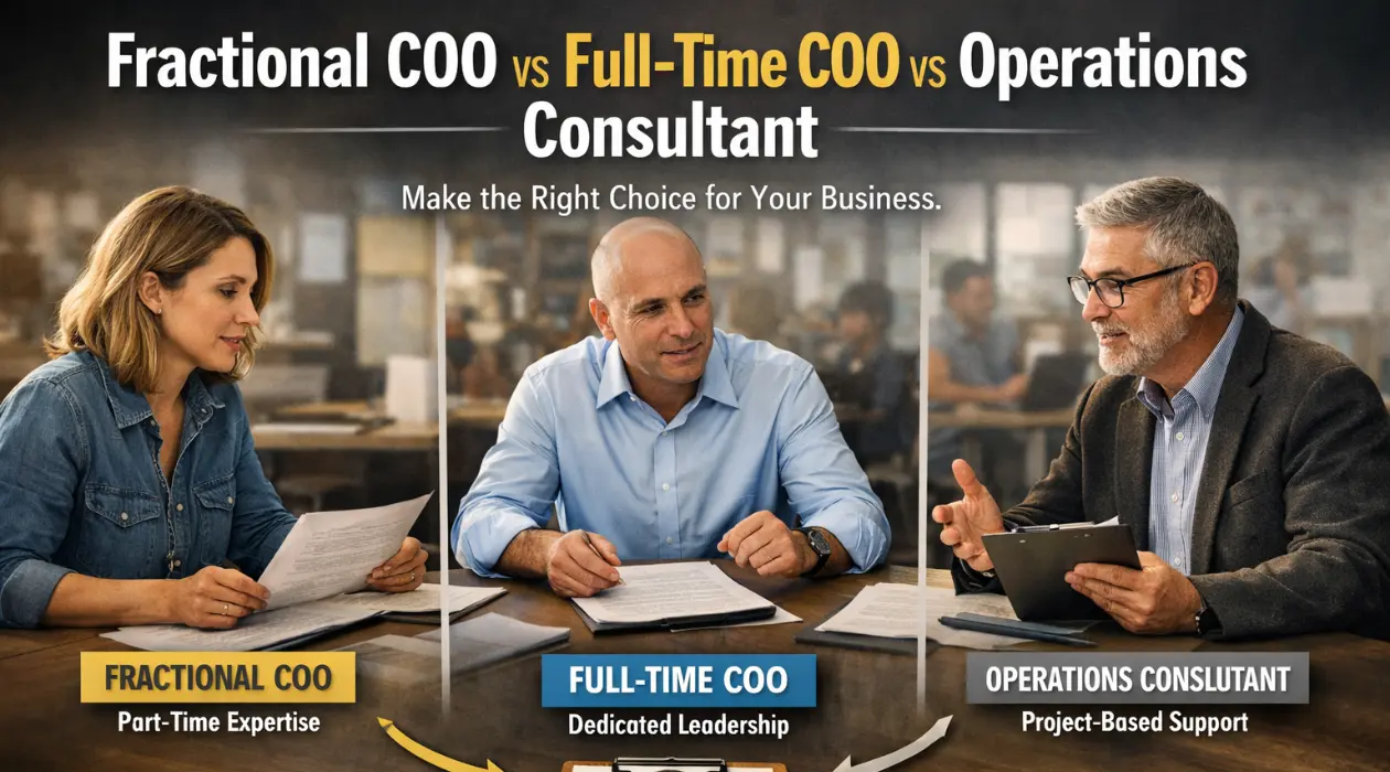 fractional COO vs full time COO