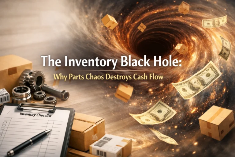 The Inventory Black Hole: Why Parts Chaos Destroys Cash Flow