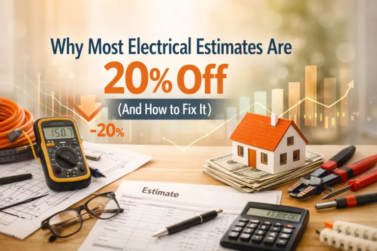 Why Most Electrical Estimates Are 20% Off (And How to Fix It)