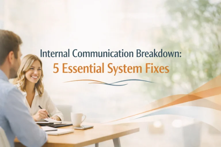 Internal Communication Breakdown: 5 Essential System Fixes