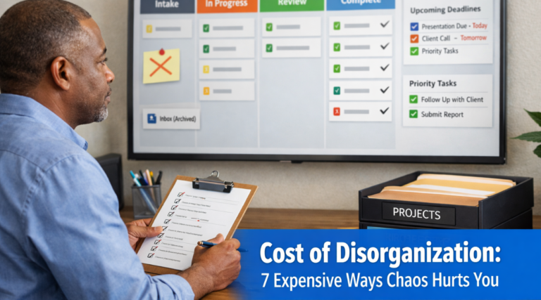 Cost of Disorganization