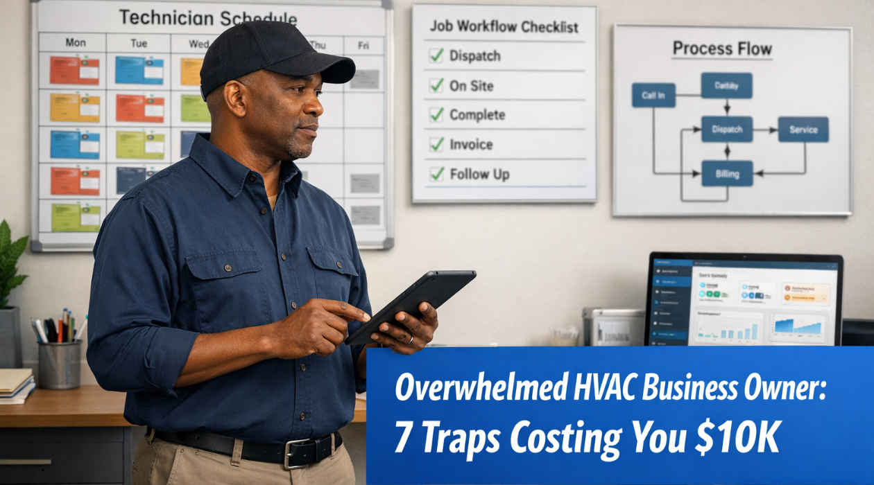 COE Header overwhelmed HVAC business owner