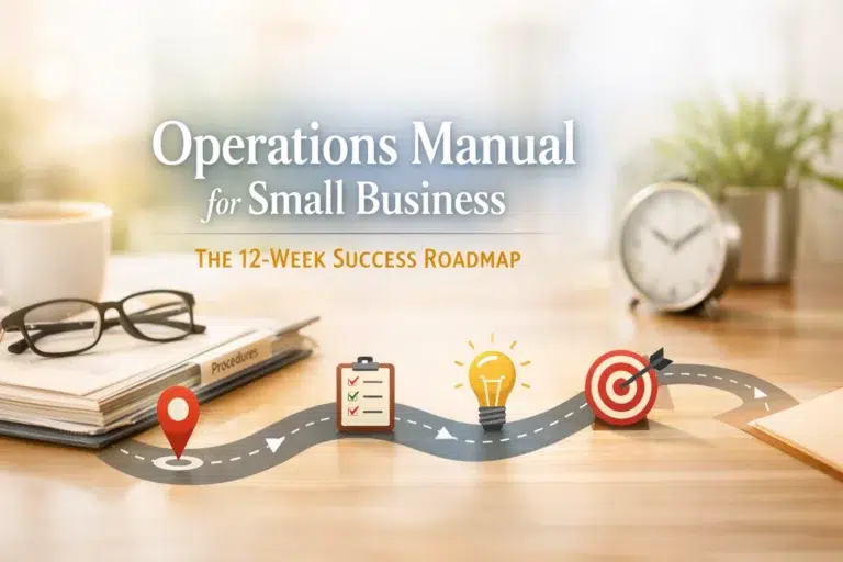 Operations Manual for Small Business: The 12-Week Success Roadmap