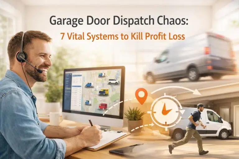 Garage Door Dispatch Chaos: 7 Vital Systems to Kill Profit Loss