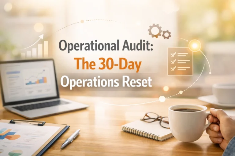 Operational Audit: The 30-Day Operations Reset
