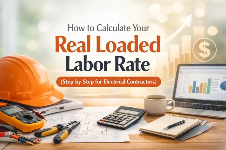 How to Calculate Your Real Loaded Labor Rate (Step-by-Step for Electrical Contractors)