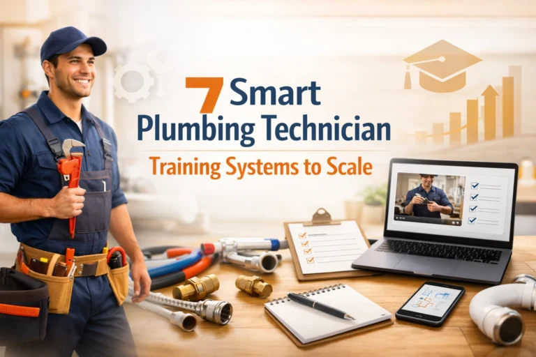 plumbing technician training systems