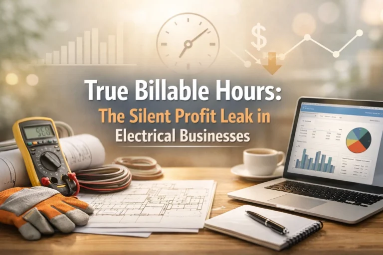 True Billable Hours: The Silent Profit Leak in Electrical Businesses