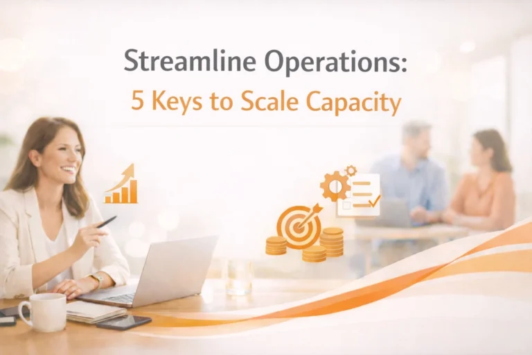 Streamline Operations: 5 Keys to Scale Capacity