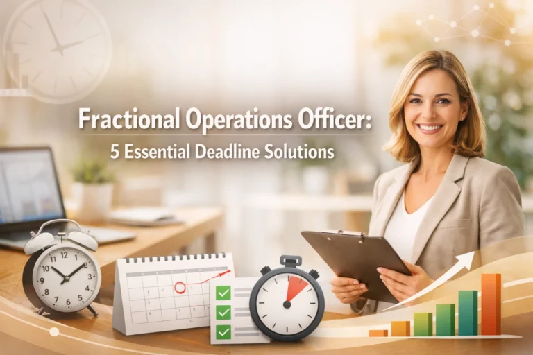 Fractional Operations Officer: 5 Essential Deadline Solutions