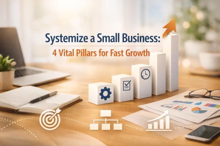 Systemize Small Business: 4 Vital Pillars for Fast Growth