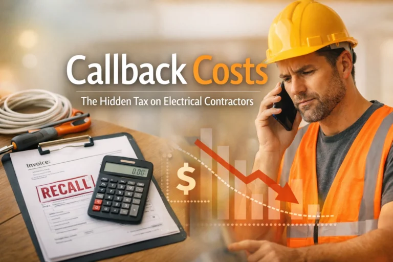 Callback Costs: The Hidden Tax on Electrical Contractors