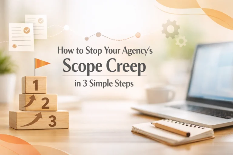 How to Stop Your Agency’s Scope Creep in 3 Simple Steps