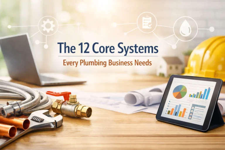 12 Core Systems Every Plumbing Business Needs