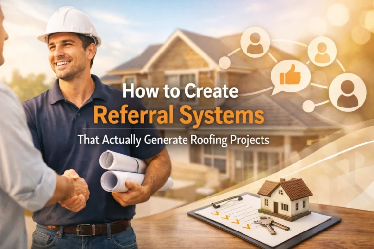 How to Create Referral Systems That Actually Generate Roofing Projects