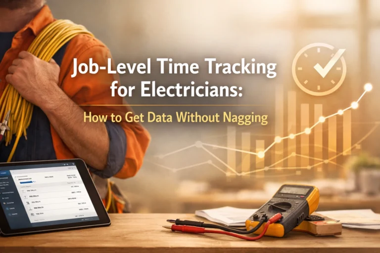 Job-Level Time Tracking for Electricians 7 Secrets