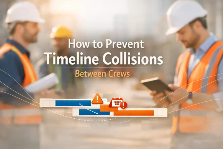 How to Prevent Timeline Collisions Between Crews /7 Ways to Prevent Roofing Timeline Collisions