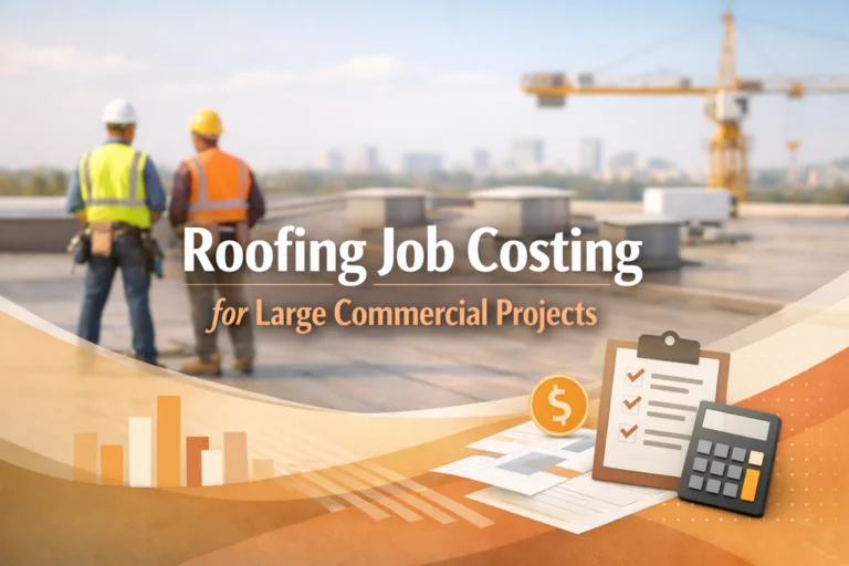 Roofing Job Costing for Large Commercial Projects