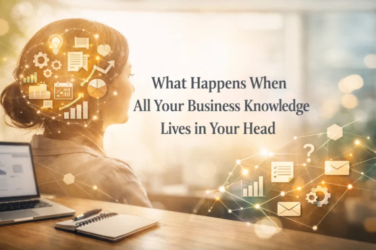 Business Knowledge Lives in Your Head: 7 Critical Risks