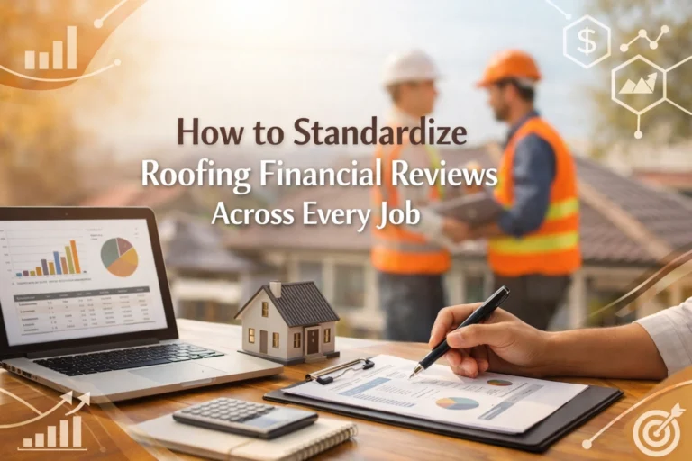 Standardize Roofing Financial Reviews: 7 Expert Proven Steps