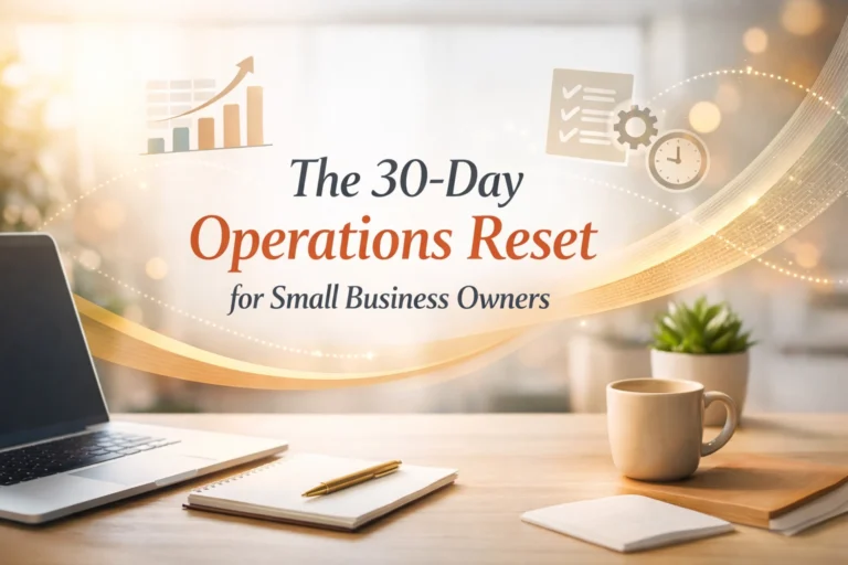 30-Day Operations Reset: 1 Proven Fix