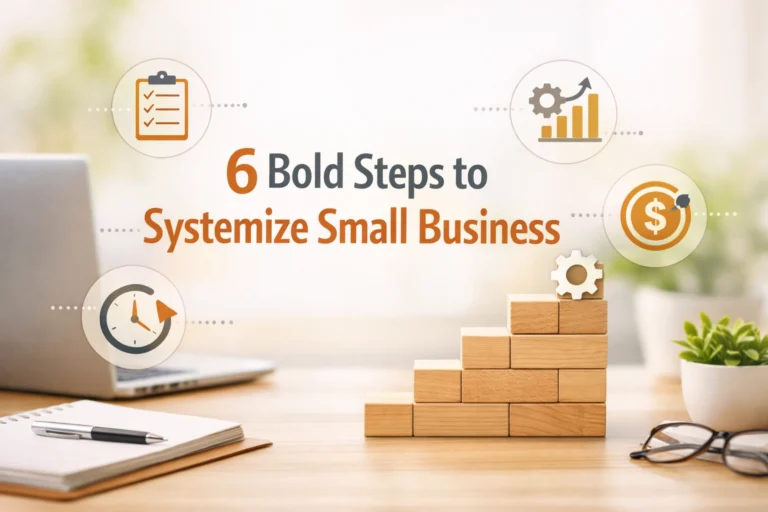 6 Bold Steps to Systemize Small Business