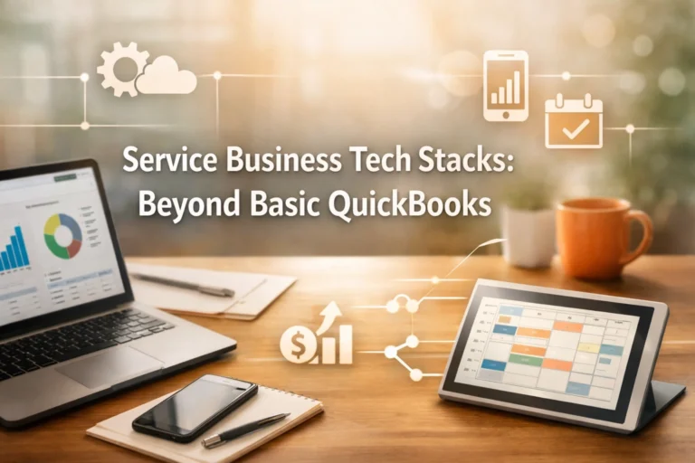 Service business tech stacks: Beyond basic QuickBooks