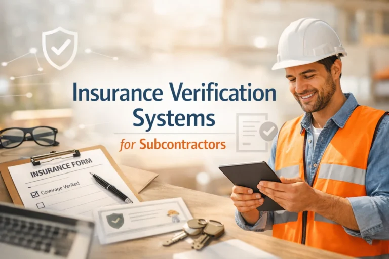 I10 Vital Subcontractor Insurance Verification Systems to Stop Risk