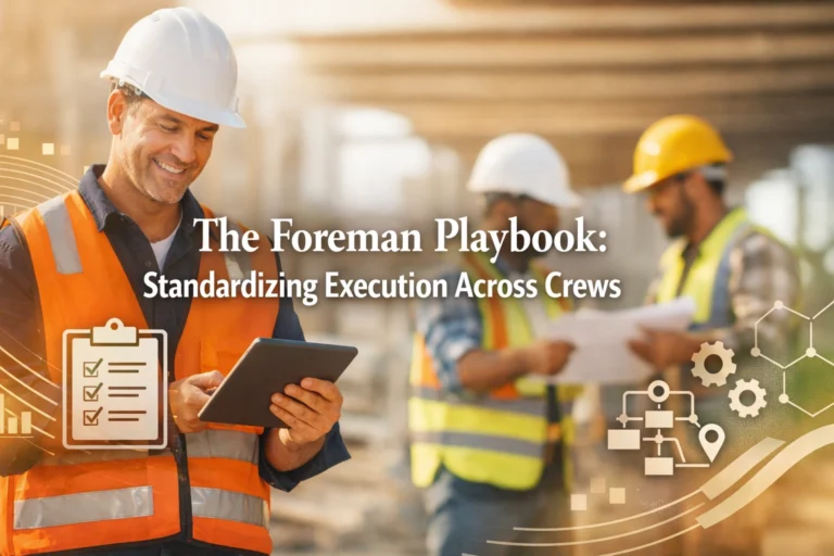 Foreman Playbook: 5 Critical Ways to Stop Roofing Crew Idle Time