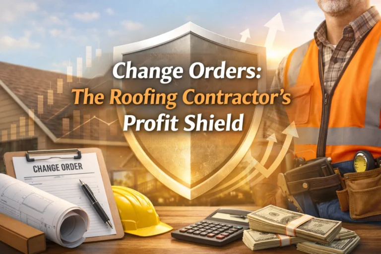 Change Orders: The Roofing Contractor’s Profit Shield