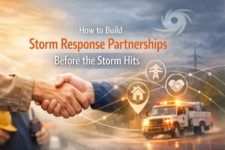 How to Build Storm Response Partnerships Before the Storm Hits