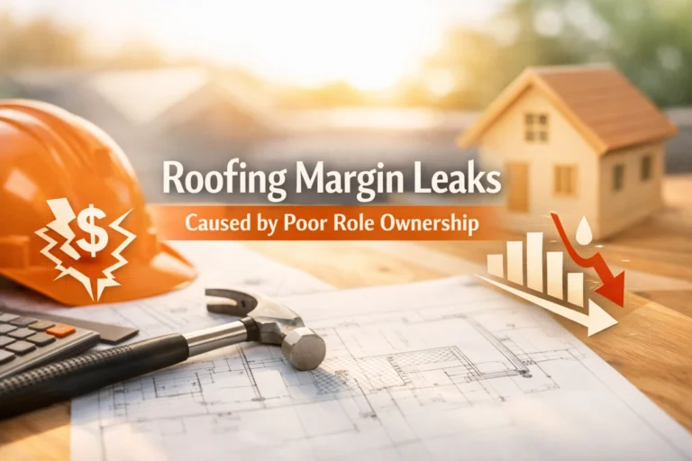 Roofing Margin Leaks: 7 Vital Steps to Stop Profit Bleeding