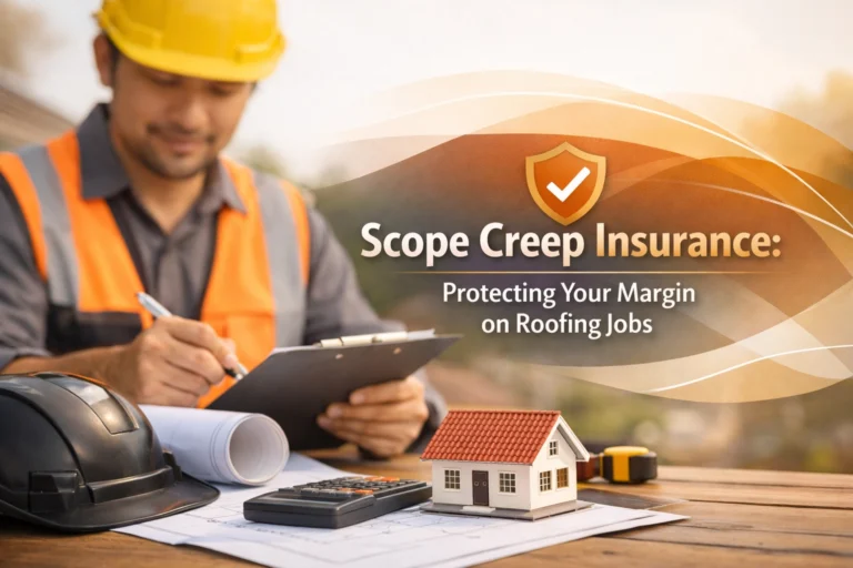 Scope Creep Insurance: Protecting Your Margin on Roofing Jobs
