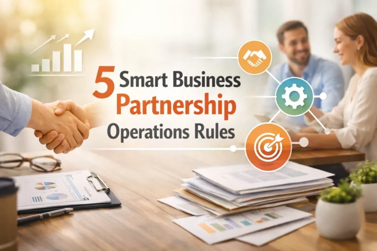 5 Smart Business Partnership Operations Rules