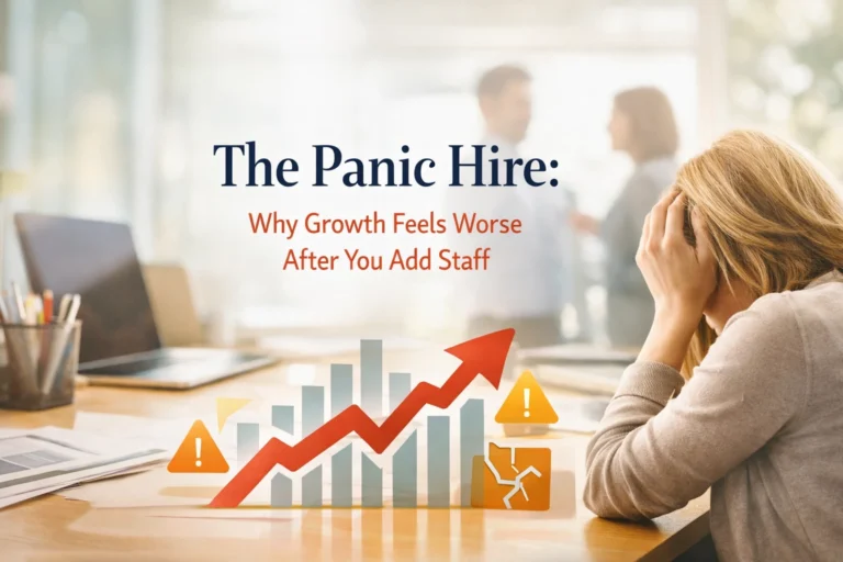 The Panic Hire: 7 Brutal Reasons Growth Feels Like Failure