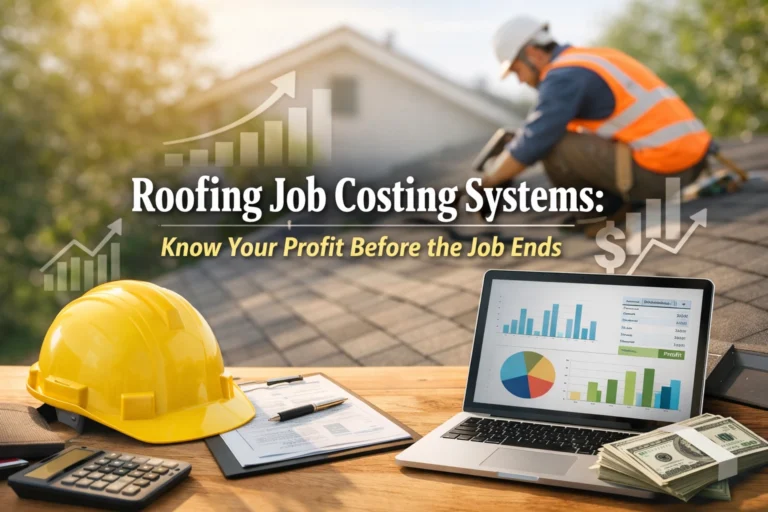 Roofing Job Costing Systems: Know Your Profit Before the Job Ends