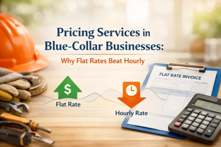 Pricing Services in Blue-Collar Businesses: 7 Proven Wins