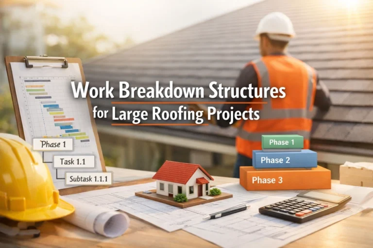 Work Breakdown Structures for Large Roofing Projects