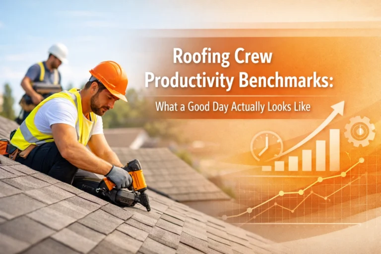 Roofing Crew Productivity Benchmarks: 7 Proven Ways to Scale