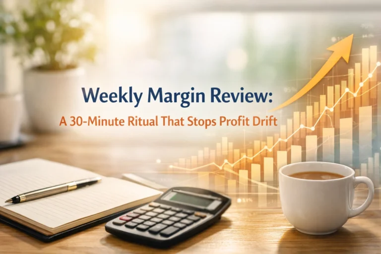Weekly Margin Review: 1 Simple Ritual to Stop Profit Loss