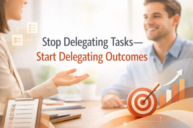 Stop Delegating Tasks Start Delegating Outcomes: 7 Huge Wins