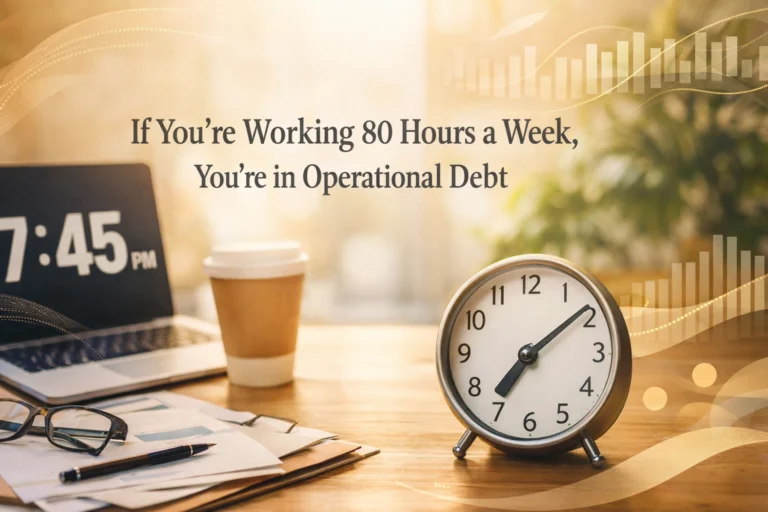 Working 80 Hours a Week? Fix This Fatal Operational Debt Now