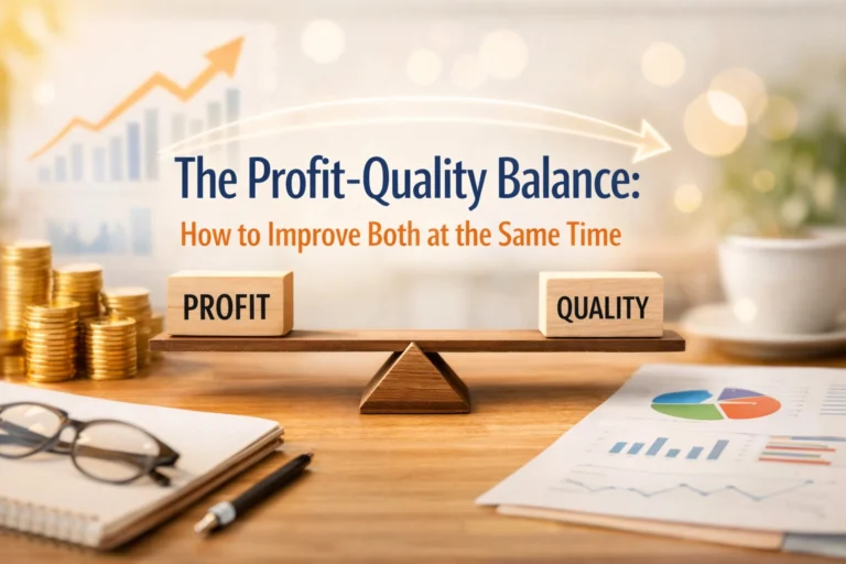 The Profit-Quality Balance: 5 Vital Steps to Scale Fast