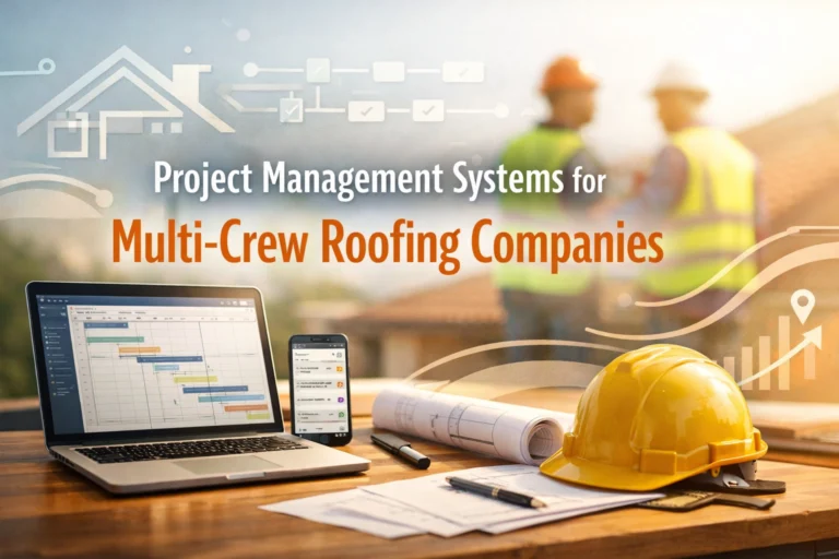 Project Management Systems for Multi-Crew Roofing Companies