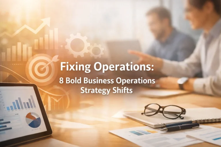 Fixing Operations: 8 Bold Business Strategy Success Shifts