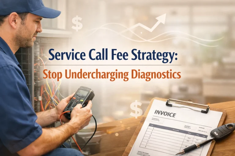 Service Call Fee Strategy: 7 Fatal Diagnostic Pricing Errors