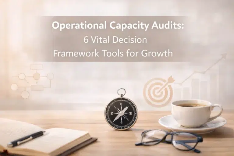 Operational Capacity Audits: 6 Vital Decision Framework Tools for Growth