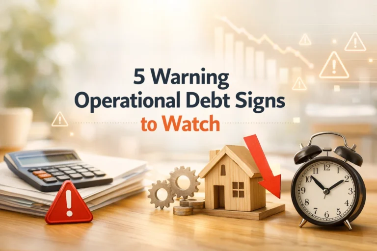 5 Warning Operational Debt Signs to Watch